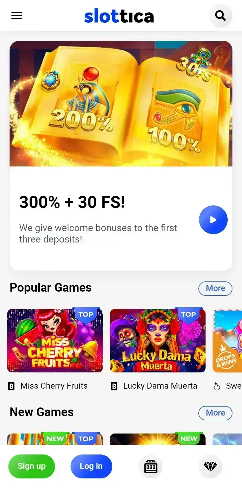 Slottica Képernyőkép 1